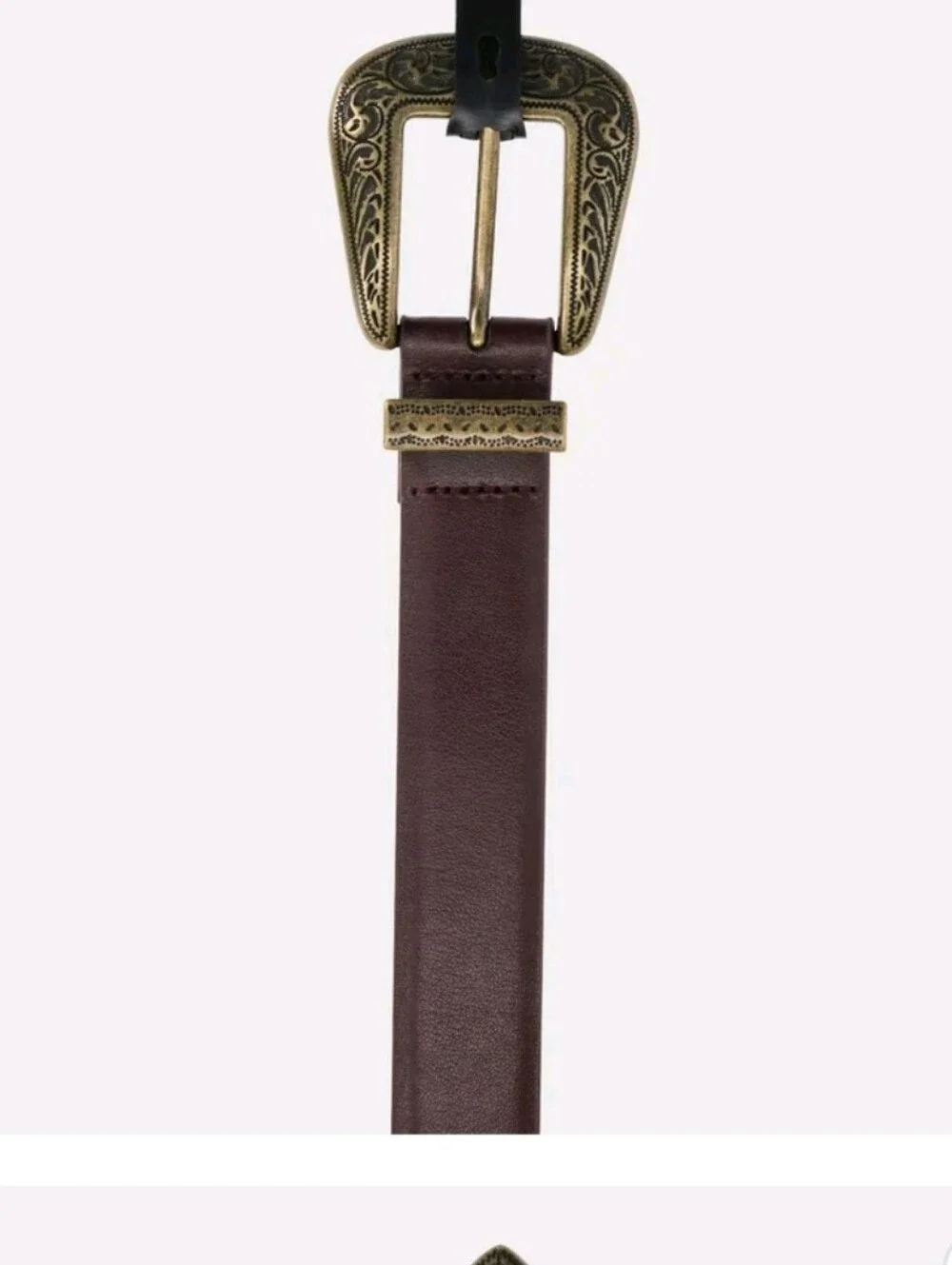 Kacey Lee Women's Leather Belt with Charms